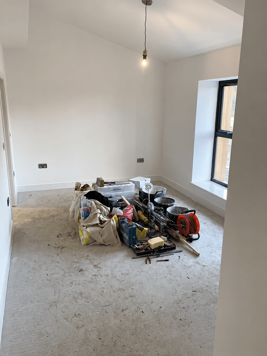 Second completed room in the decorating project