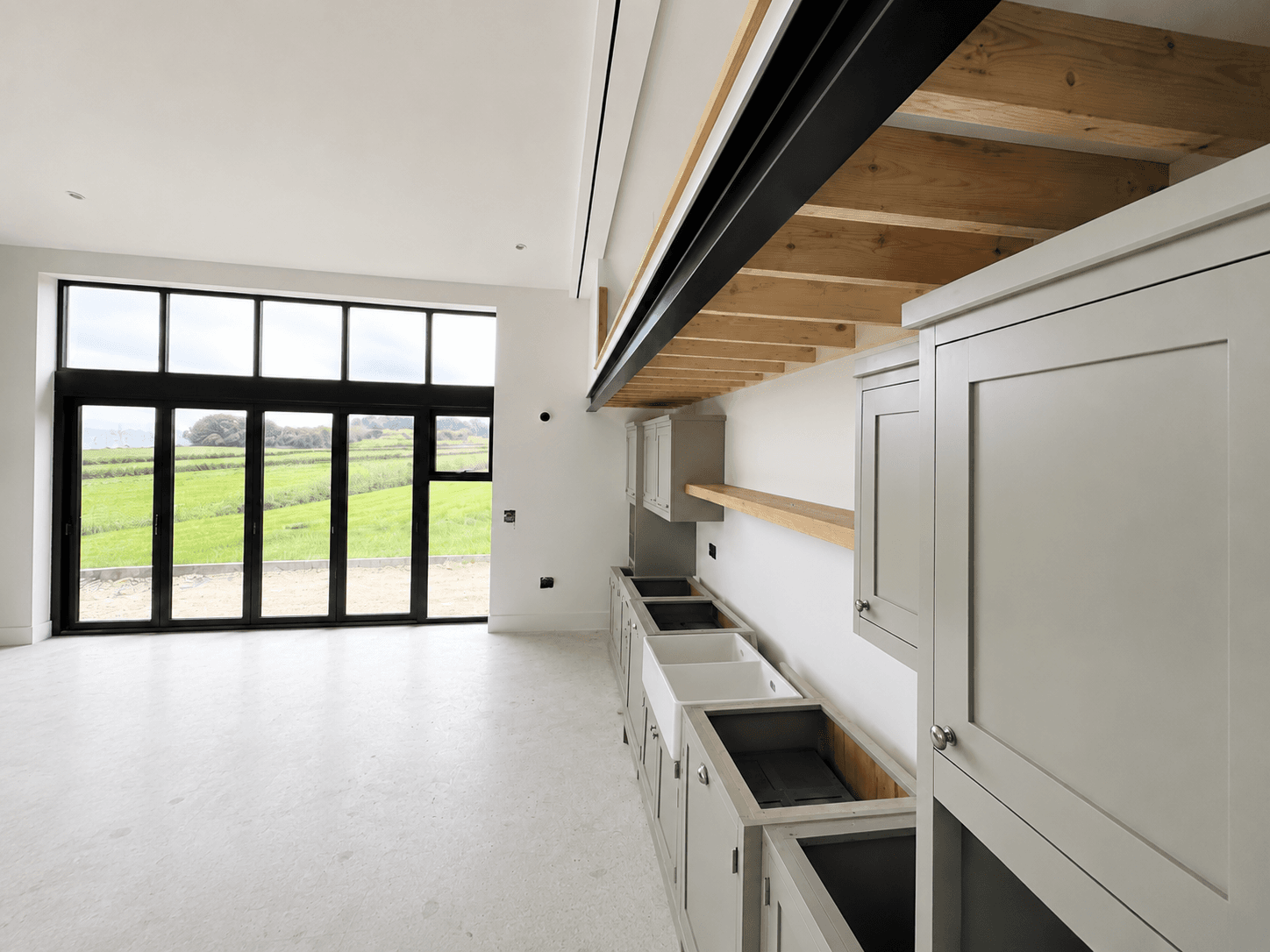 Third completed room in the new-build decorating project