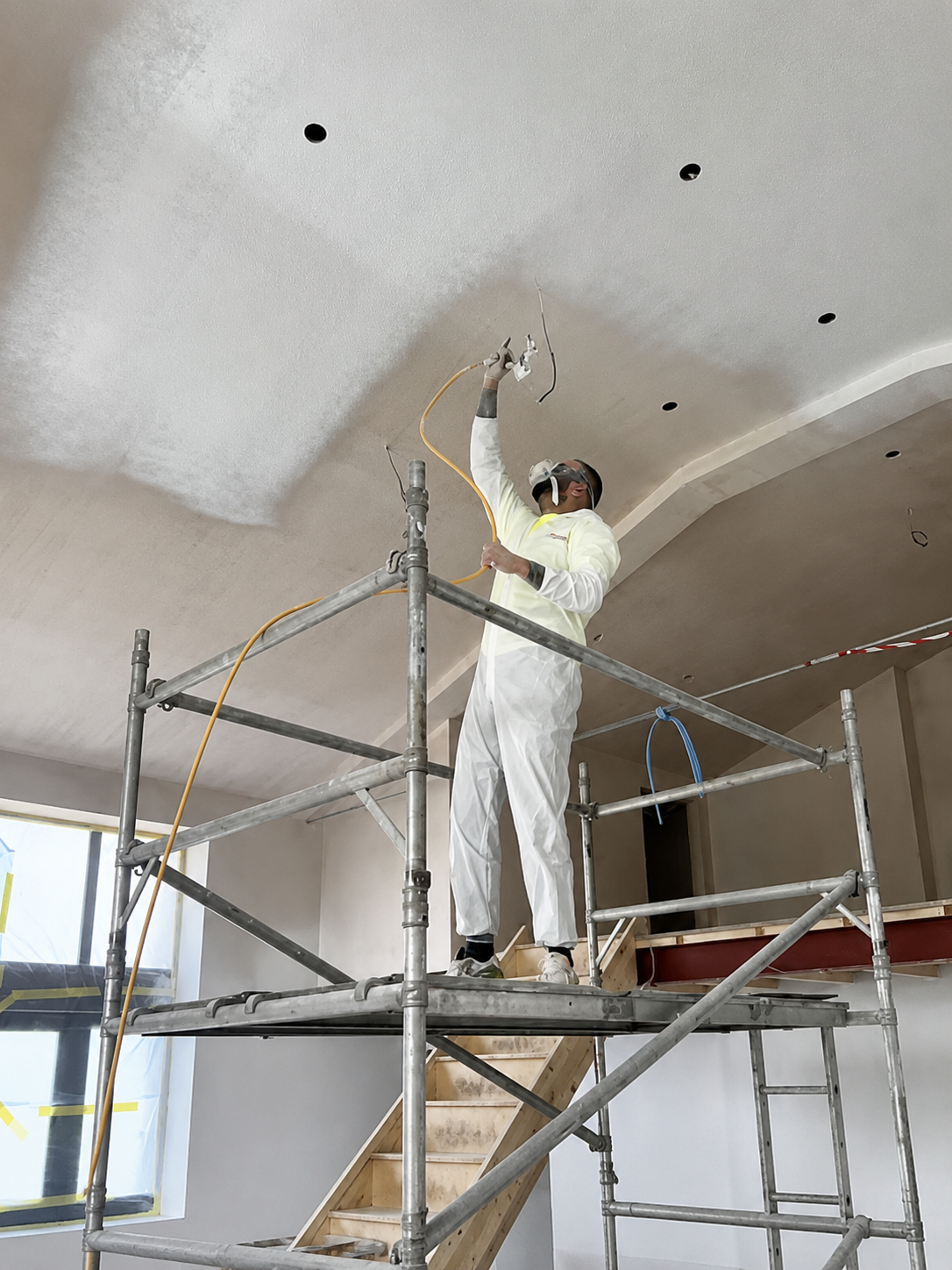 Professional paint spraying by Windmill Decor